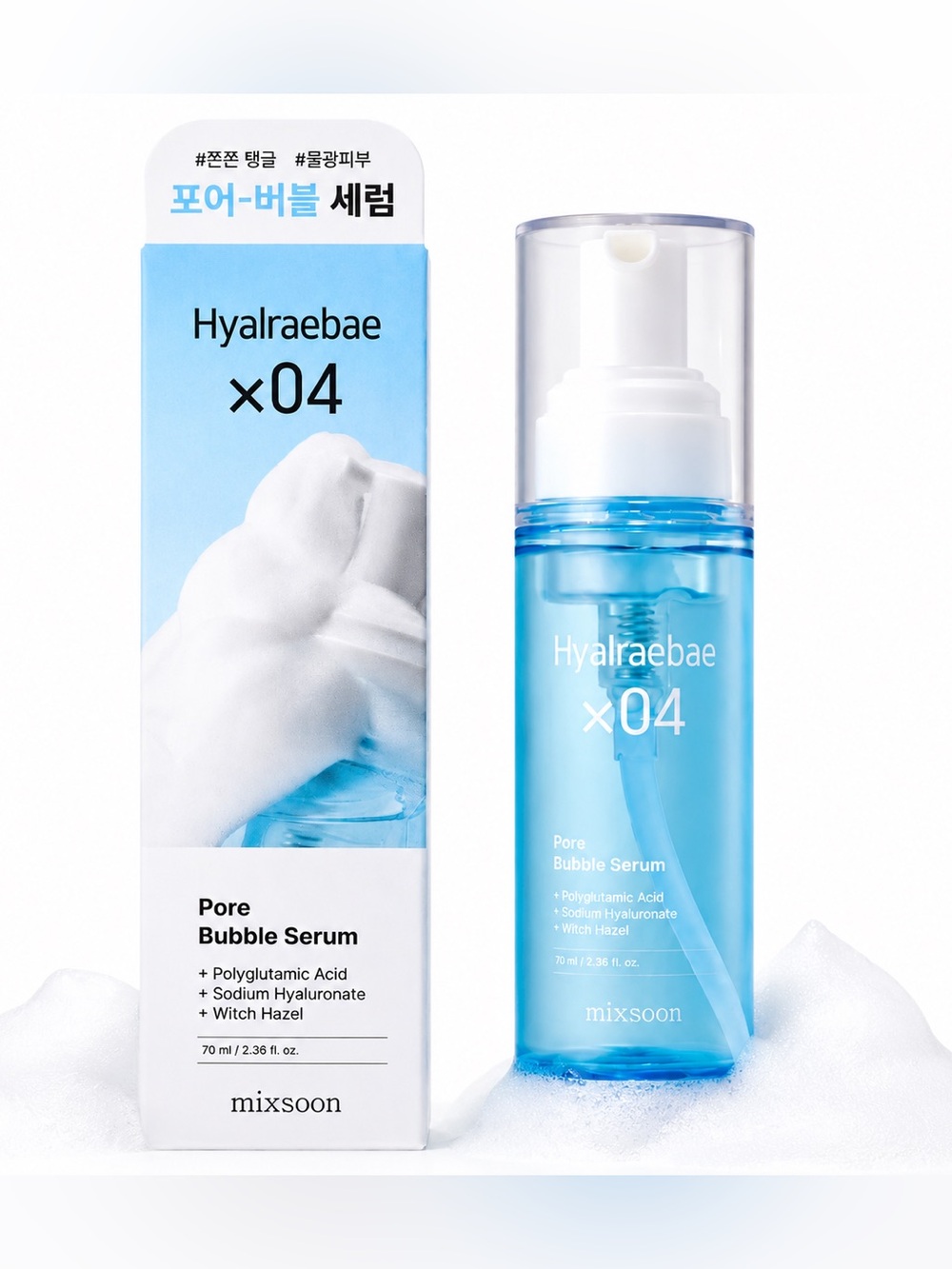 MIXSOON - K Beauty ✨
mixsoon Hyalraebae X04 Pore Bubble Serum 70ml NEW